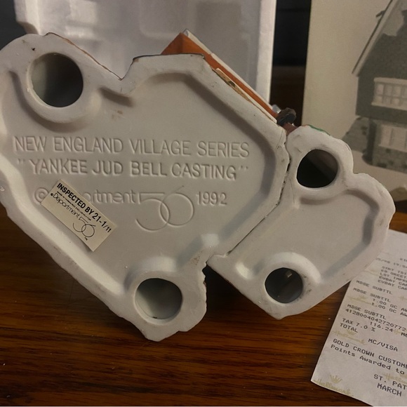 Dept 56 Yankee Jud Bell Casting - Picture 2 of 3